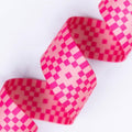 1.5" Bitmapped Neon Pink Webbing