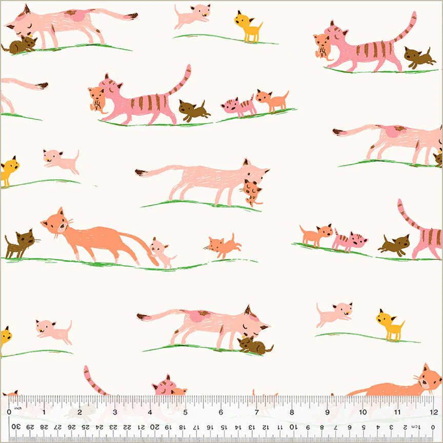 Marching Cats: Cream