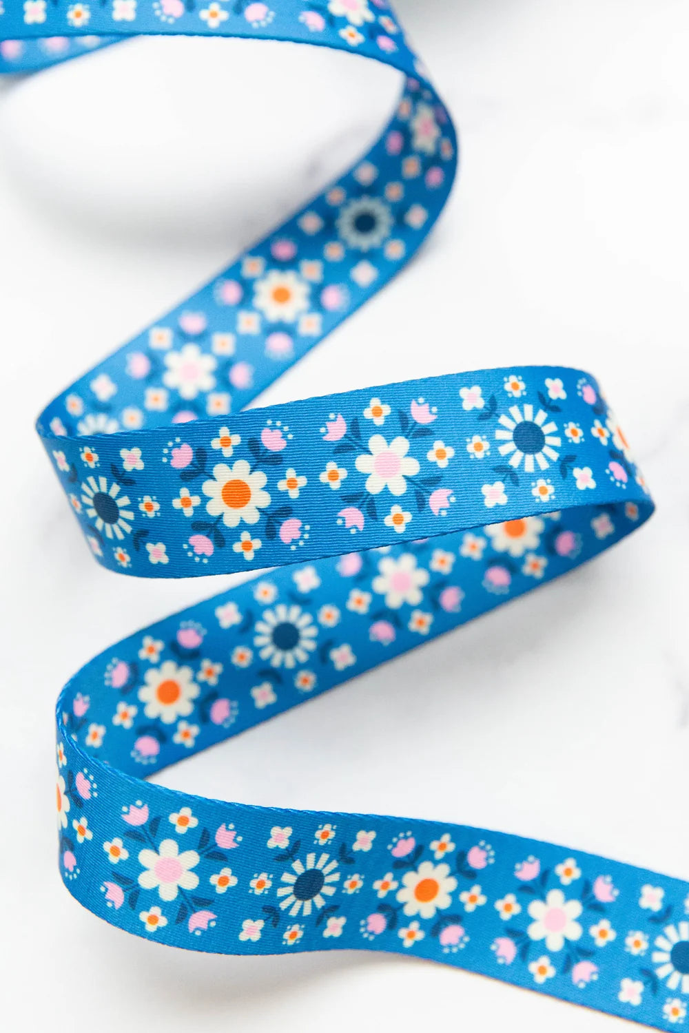 1.5" Florametry in Bright Blue Webbing