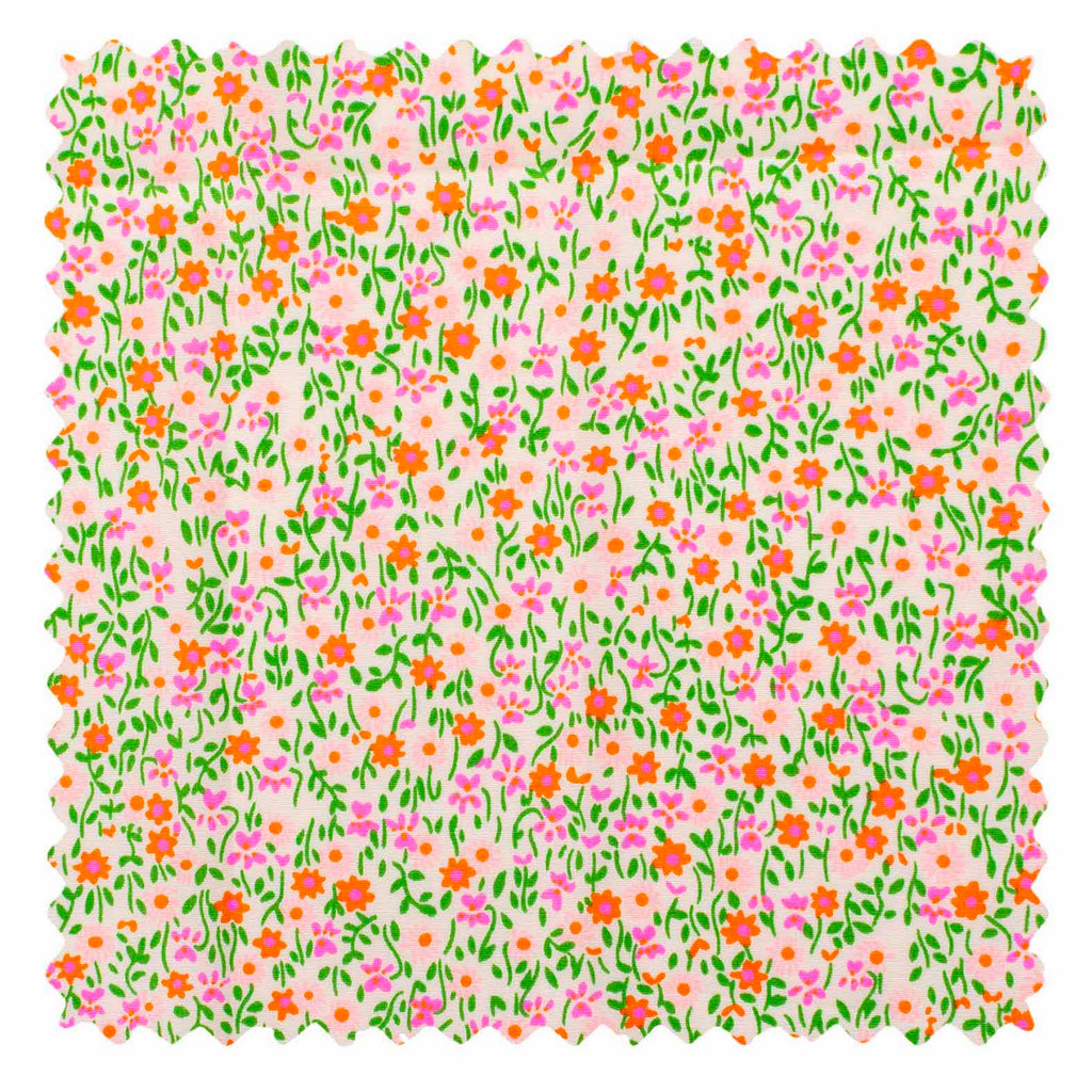 Pink Flower Power Cotton Coupon