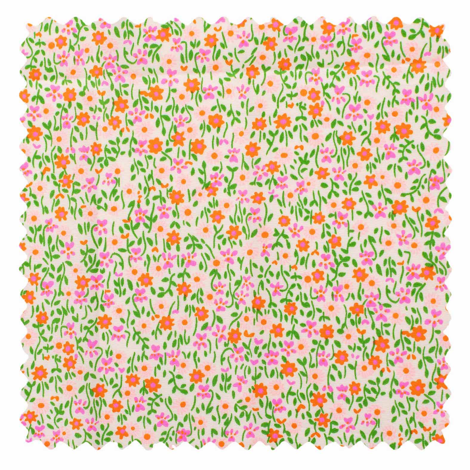 Pink Flower Power Cotton Coupon