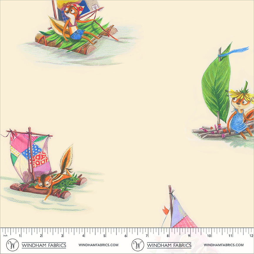 PRE-ORDER Stick Boats, Ivory
