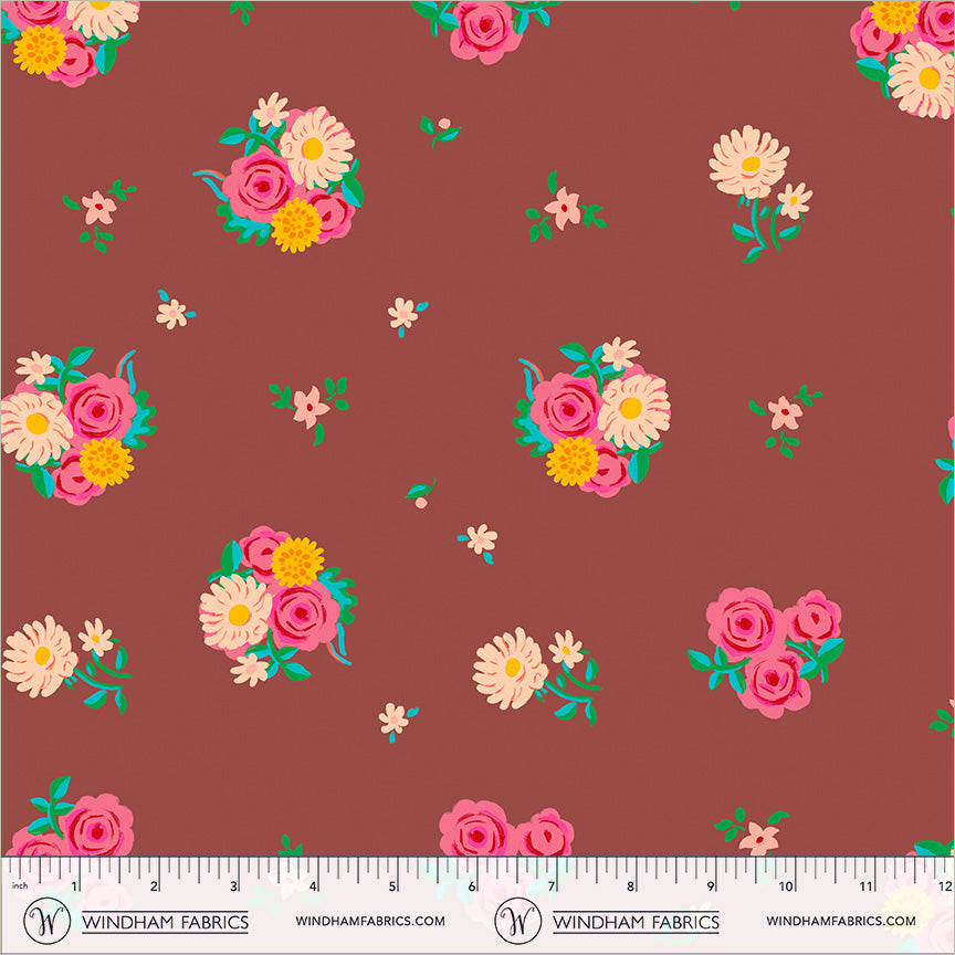PRE-ORDER Denyse Floral, Brown