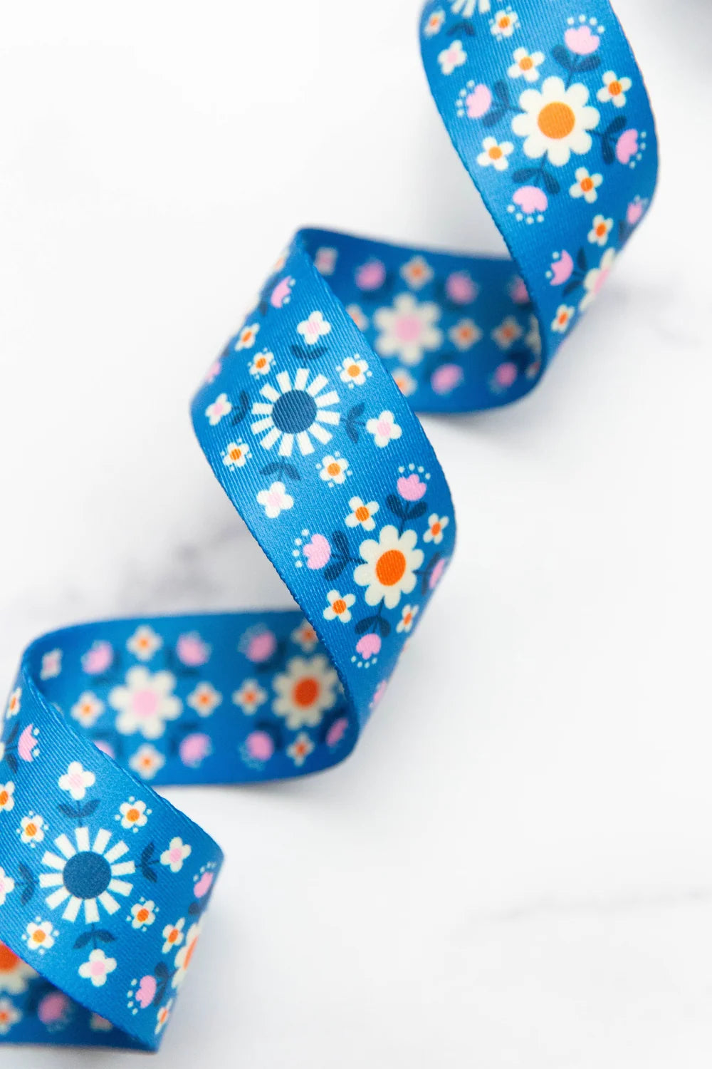 1.5" Florametry in Bright Blue Webbing