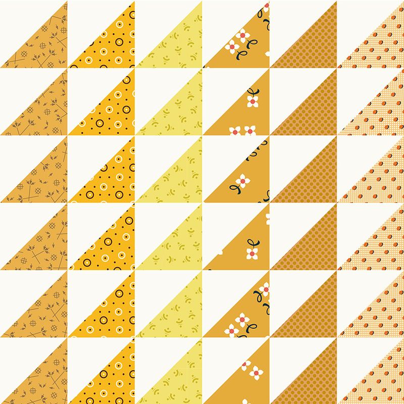 Triangle Stripe Cheater: Golden