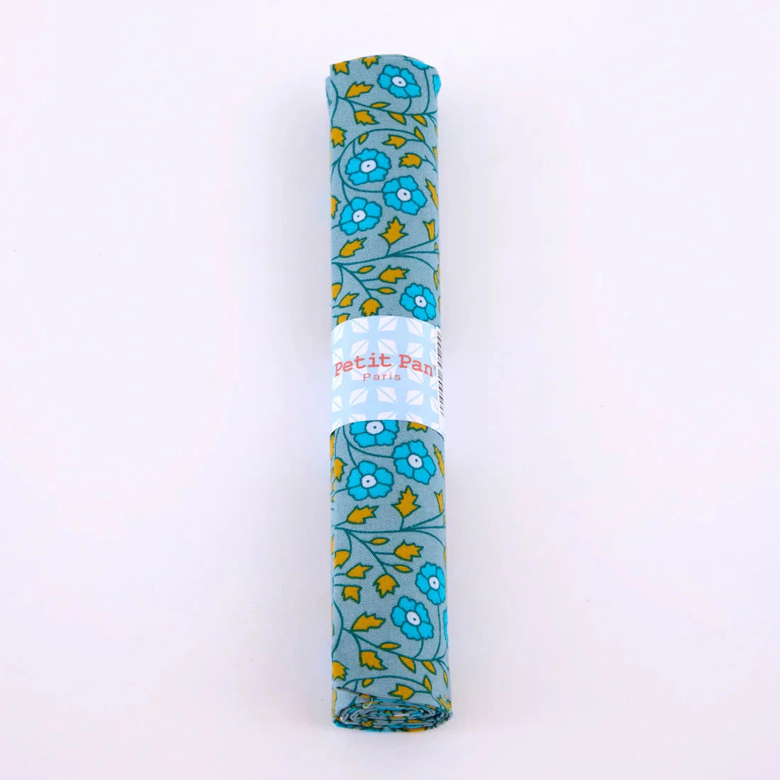 Aziza Gris Bleuté (Blue-Gray) Cotton Coupon