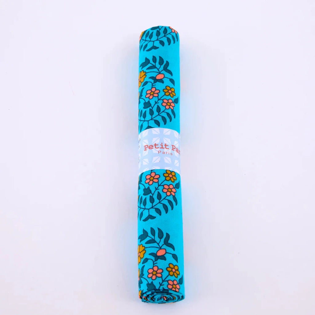 Shalin Turquoise Cotton Coupon