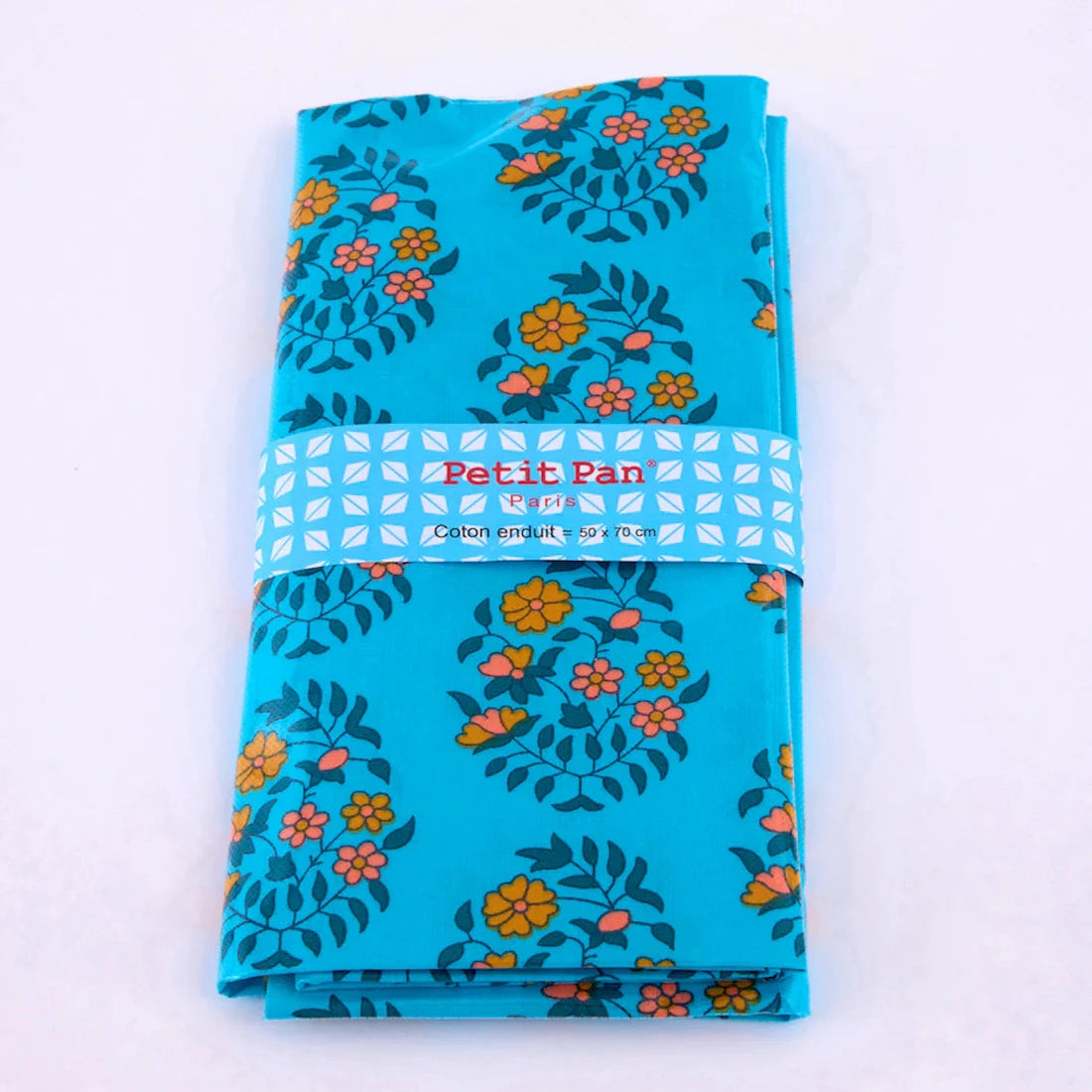 Shalin Turquoise Oilcloth Coupon