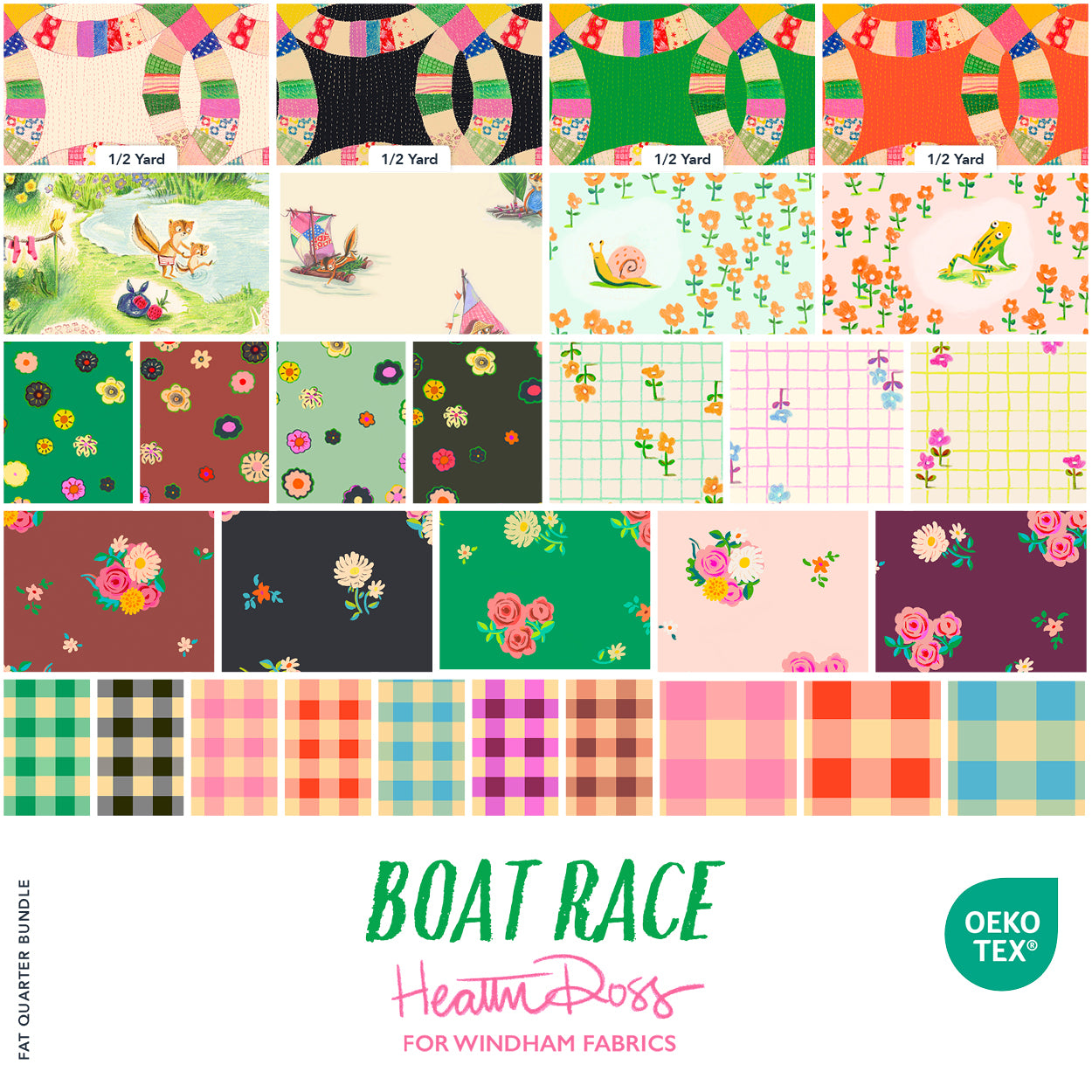 PRE-ORDER Boat Race One Yard Bundle