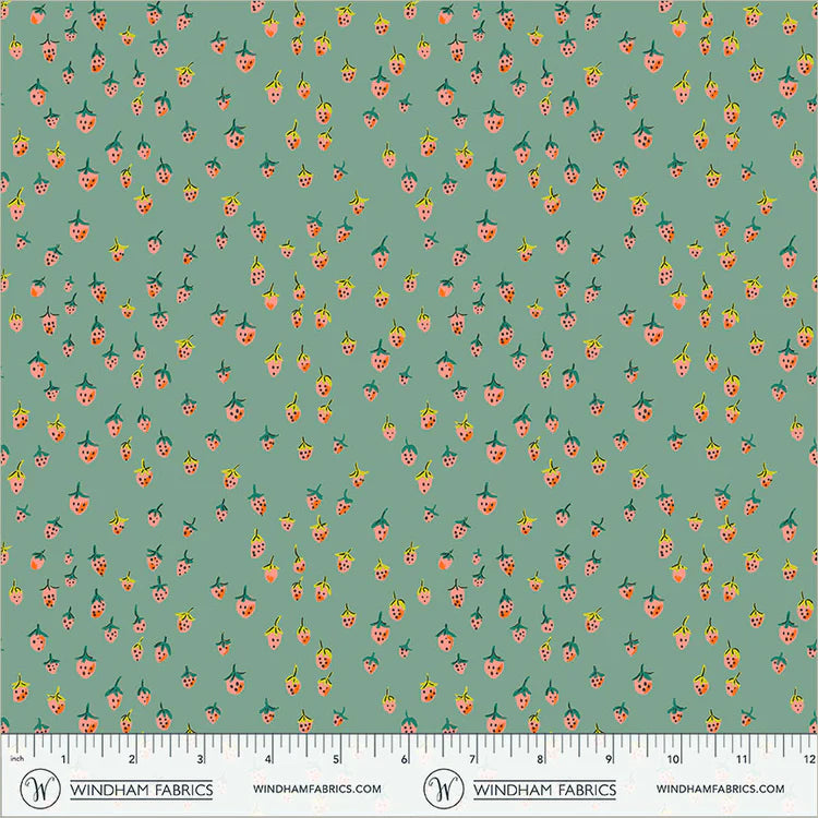 Field Strawberries: Teal