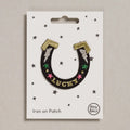 Horseshoe Iron-On Embroidered Patch