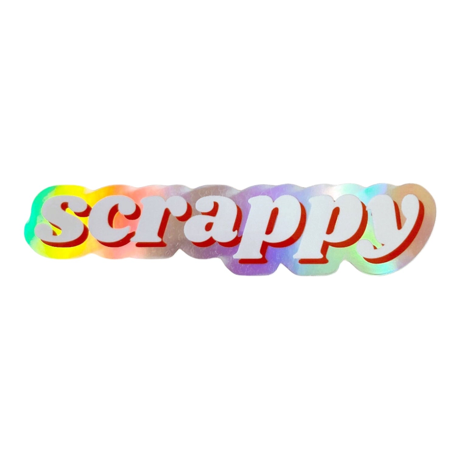 scrappy Sticker