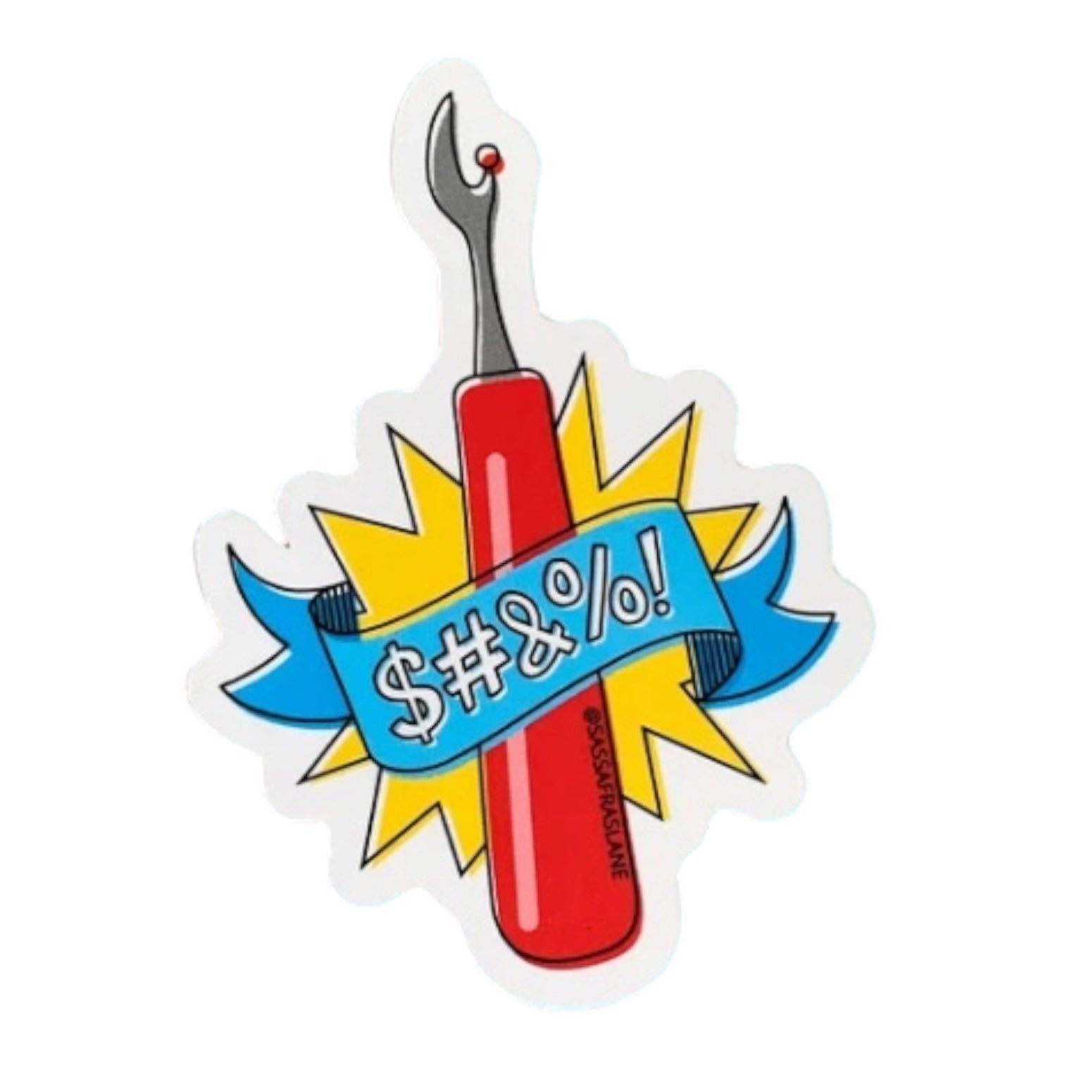 Seam Ripper Sticker