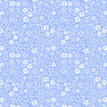 Blue Cottage Floral