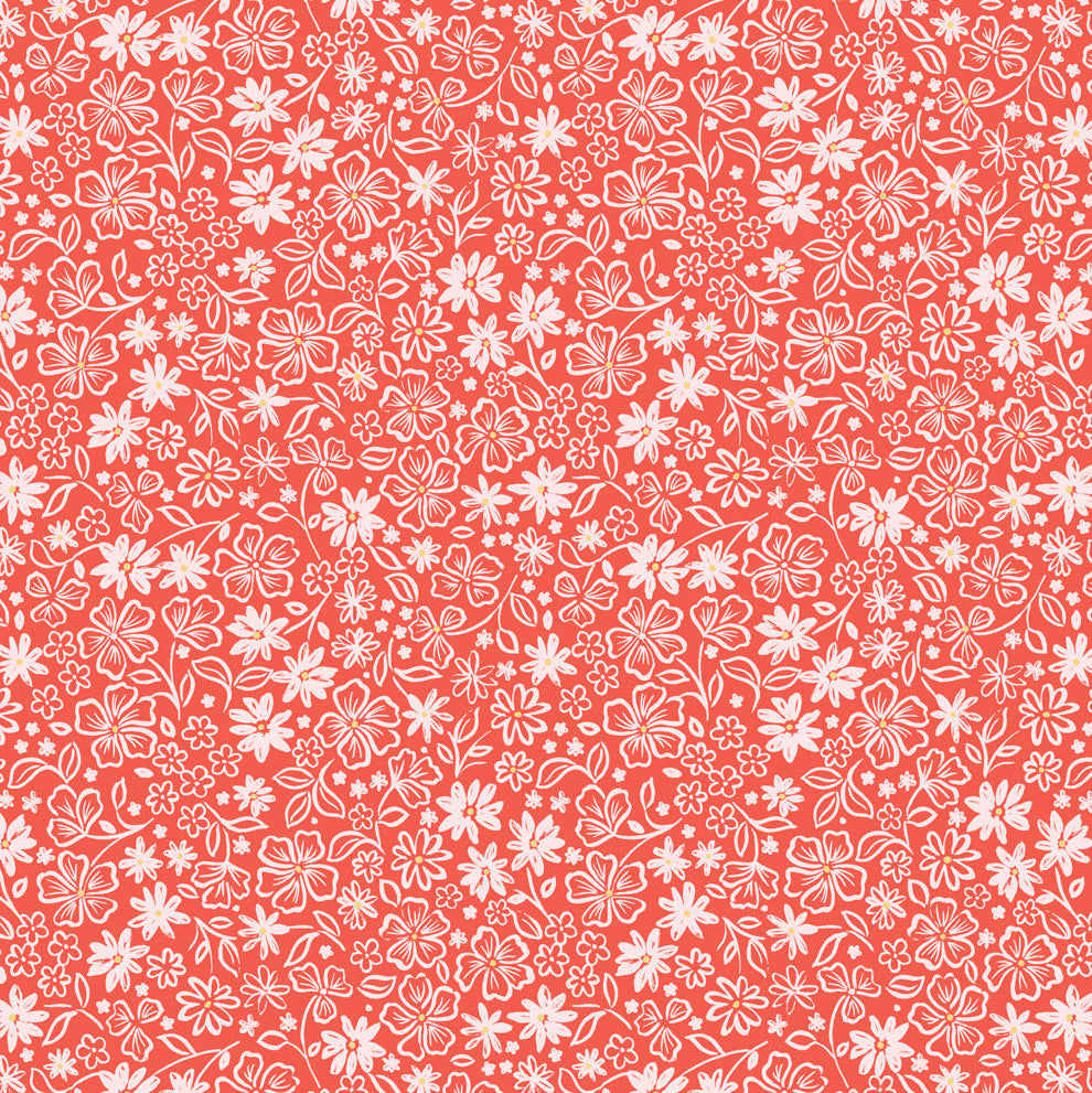 Red Cottage Floral
