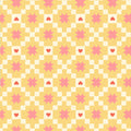 Hearts Stars on Yellow