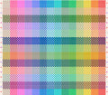 Patchwork Joy Multi Coloured 3 inch Square Checkerboard