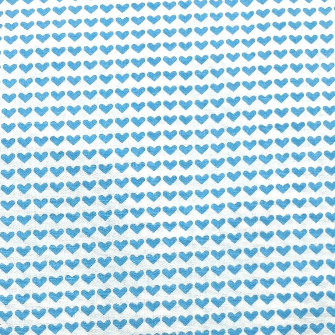 Love is All in Bleu Ciel (Sky Blue) Cotton Coupon
