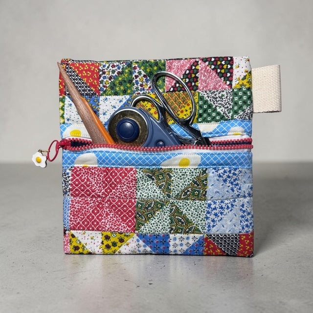 Patchwork Sewing Notions Pouch