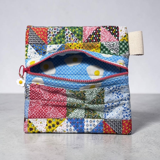 Patchwork Sewing Notions Pouch