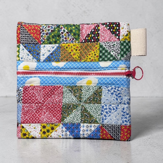 Patchwork Sewing Notions Pouch