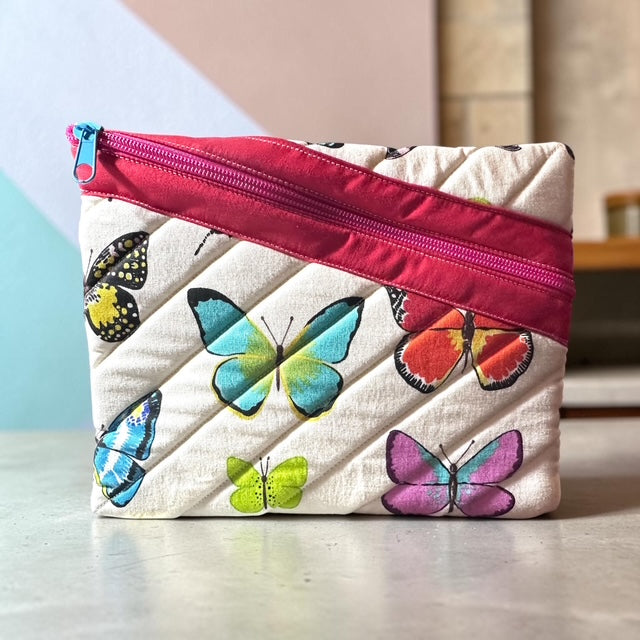 Alexander Henry Butterfly Zipper Pouch