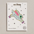 Rabbit Iron-On Embroidered Patch