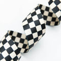 1.5" Checker in Black & Natural Webbing