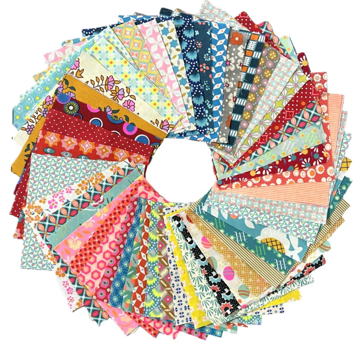 50 Fabric Squares Kit