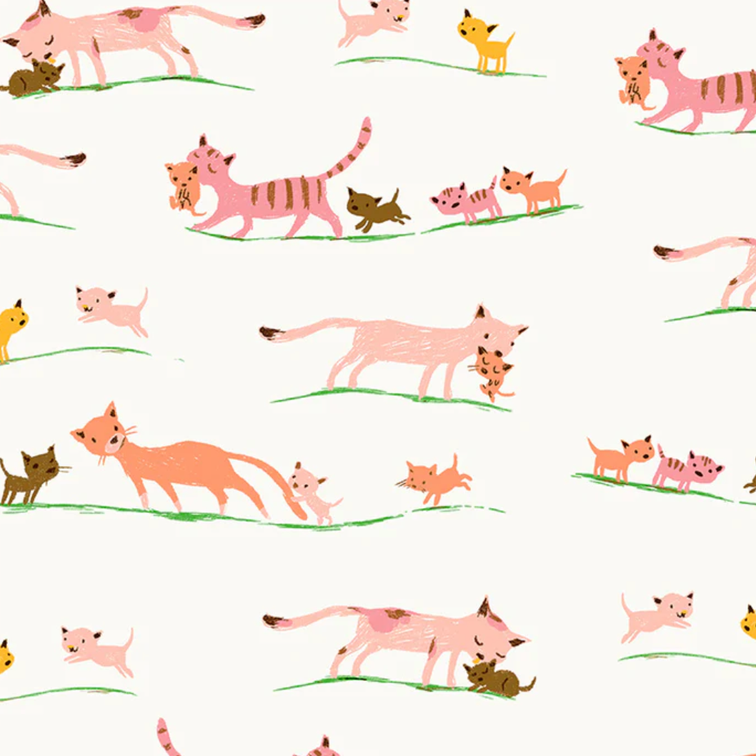 Marching Cats: Cream