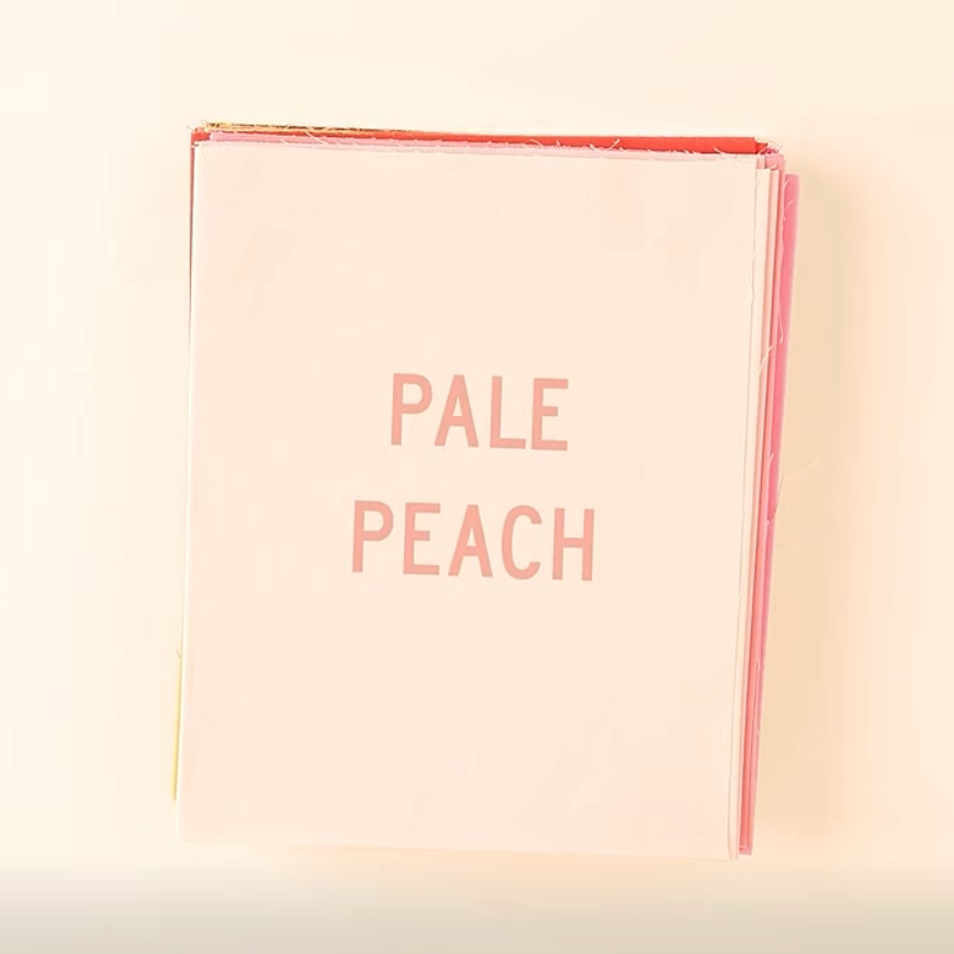Pre-order Ruby Star Solids in Pale Peach