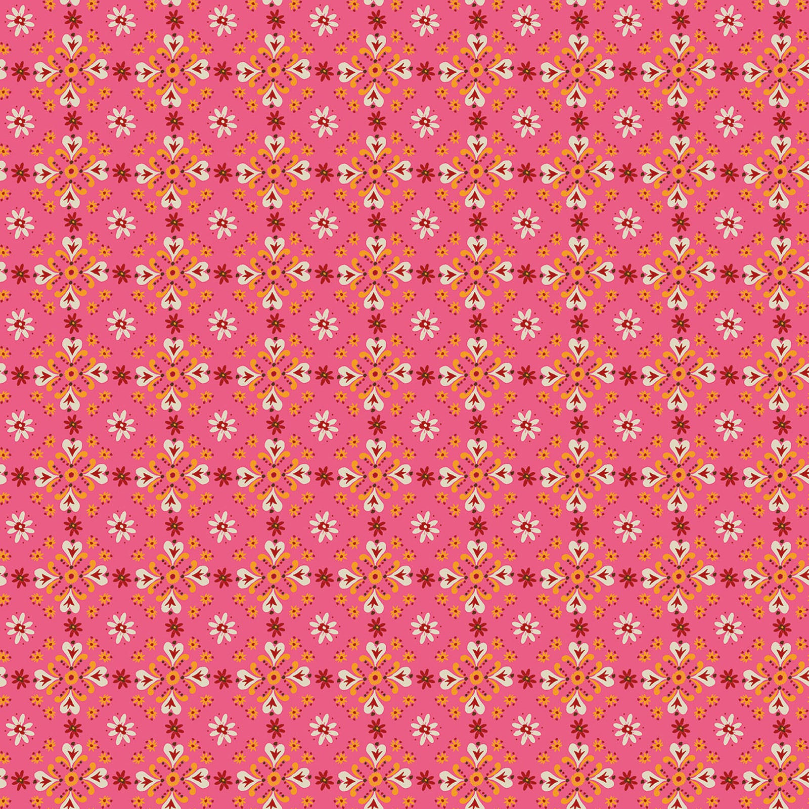 Pre-Order Folk Foulard - Rose