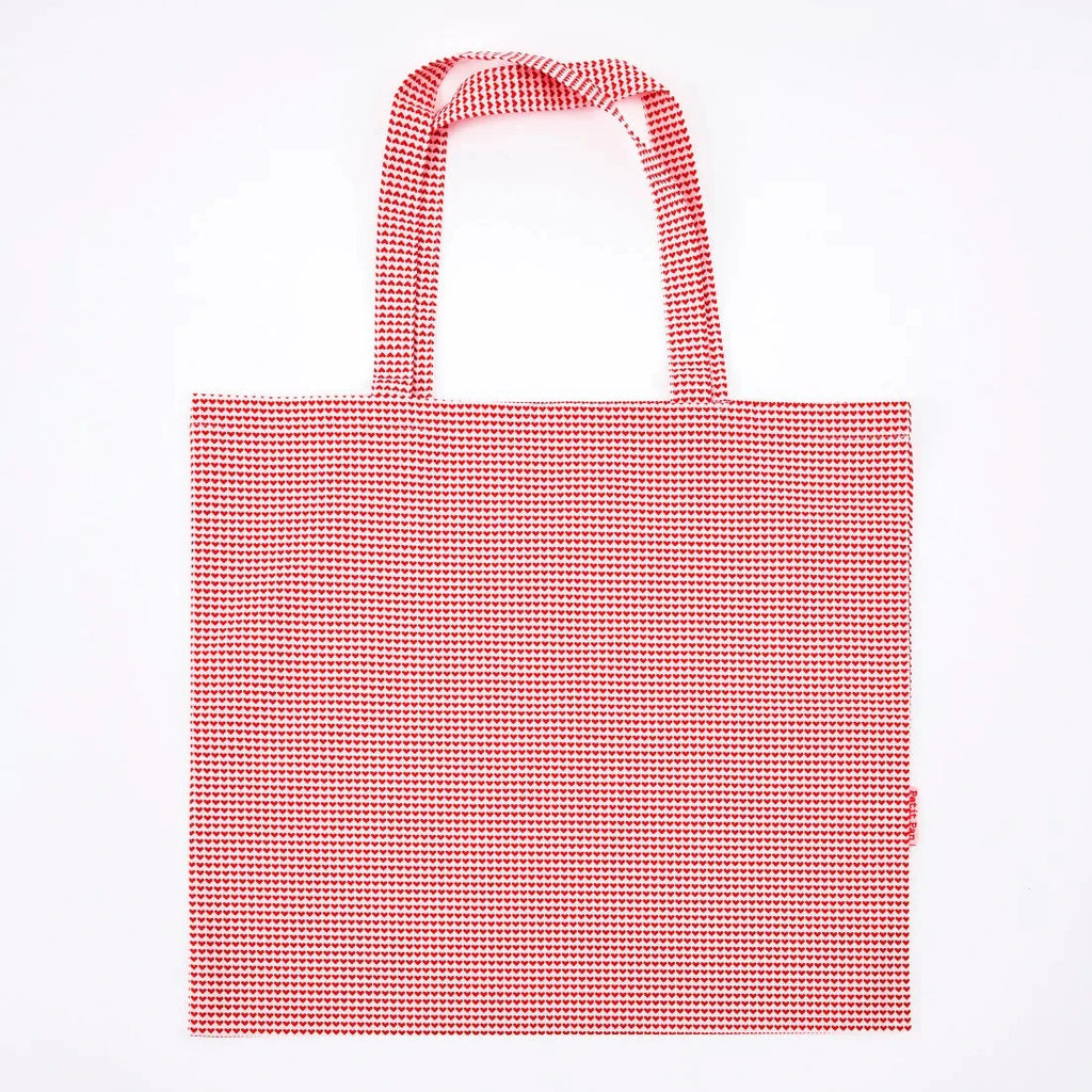 Love is All Tote Bag Rouge