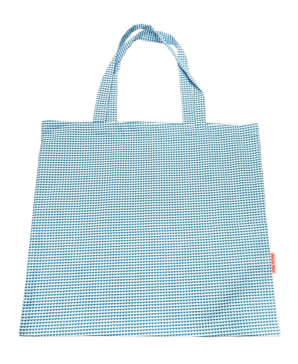 Love is All Tote Bag Bleu Ciel