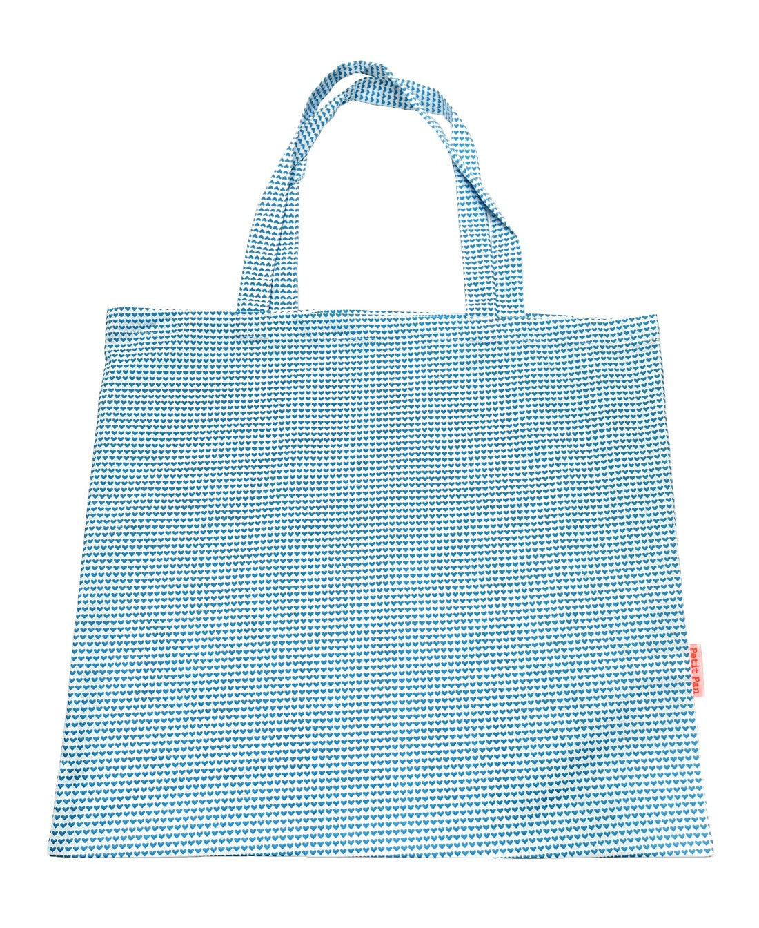 Love is All Tote Bag Bleu Ciel