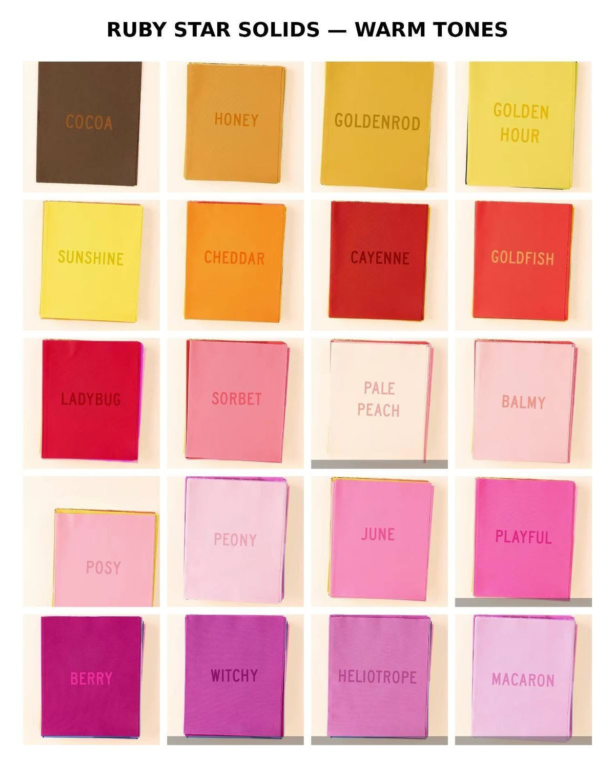 Pre-order Ruby Star Solids in Cocoa