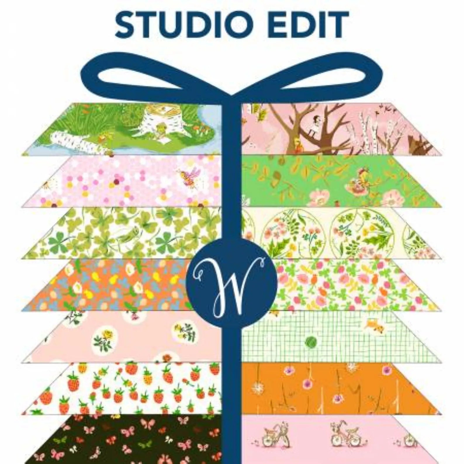 Heather Ross Studio Edit Fat Quarter Bundle (FATQSTED-X Multi)