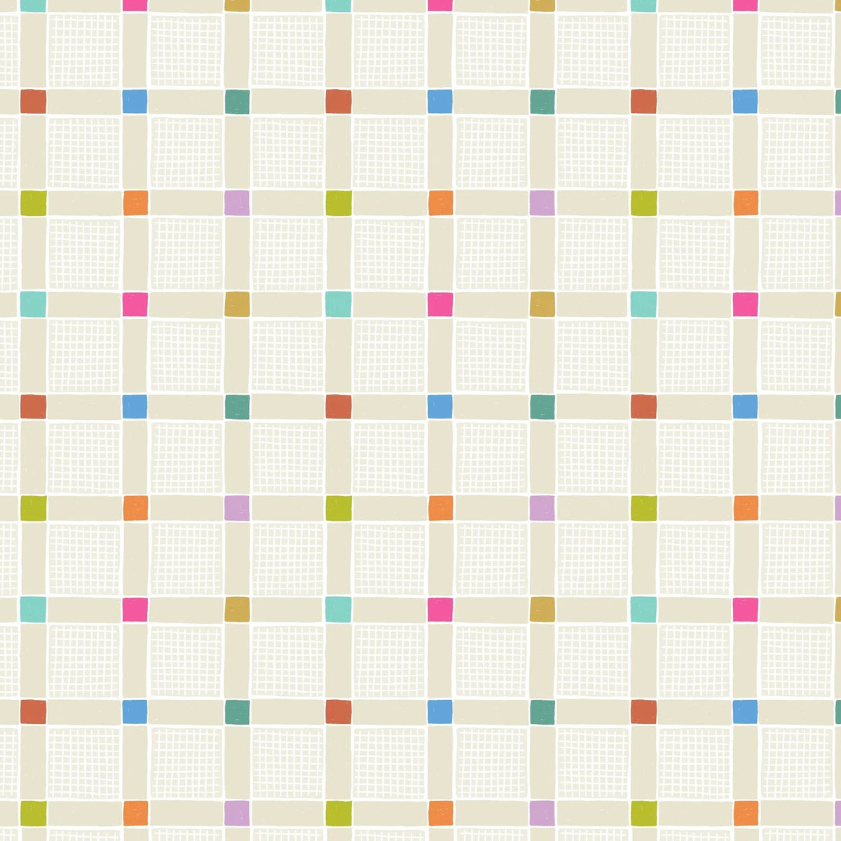Lovely Check Cream