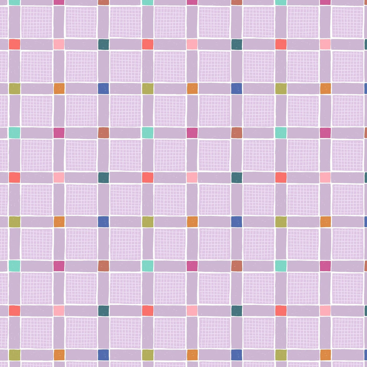 Lovely Check Lilac