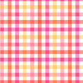 Pink to Red Big Gingham