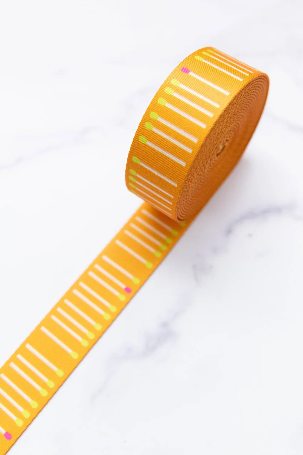 1.5" Meet Your Match in Goldenrod Webbing