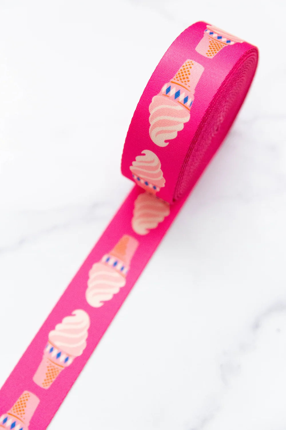 1.5" Ice Cream in Playful Webbing