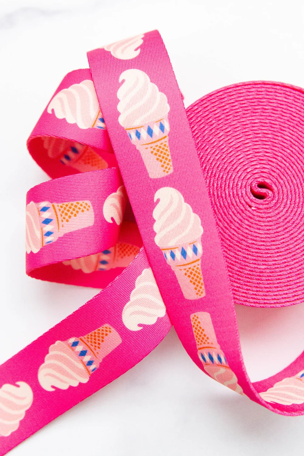 1.5" Ice Cream in Playful Webbing