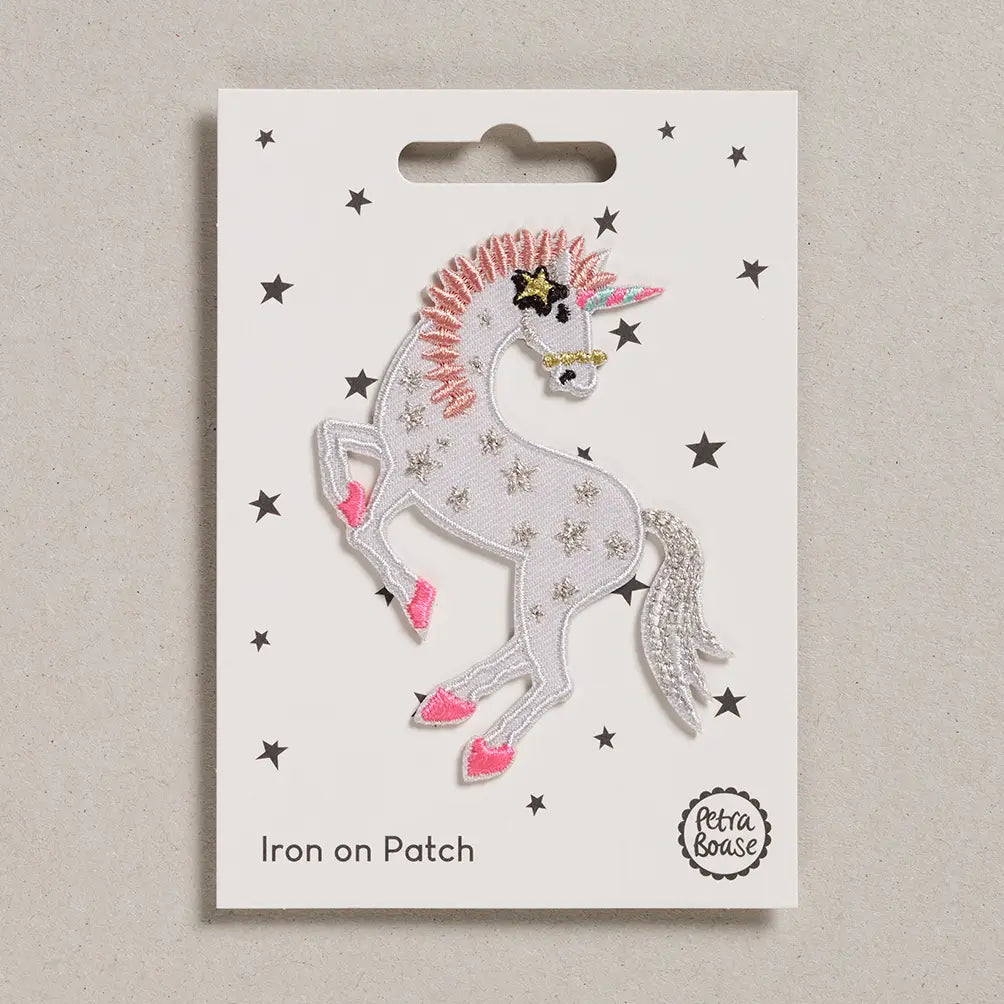 Unicorn Iron-On Embroidered Patch