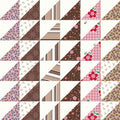 Triangle Stripe Cheater: Ivory